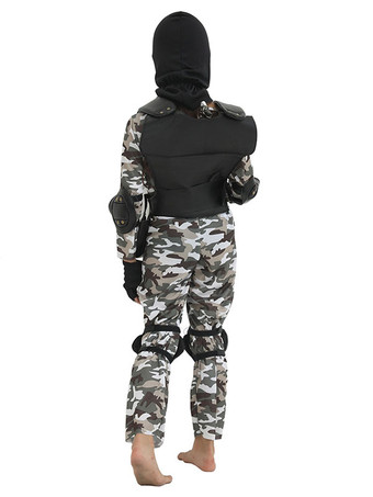 Costumes de Cosplay pour enfants CSGO Counter Strike Cosplay ensemble de 5 pièces Costume d'halloween pour enfants