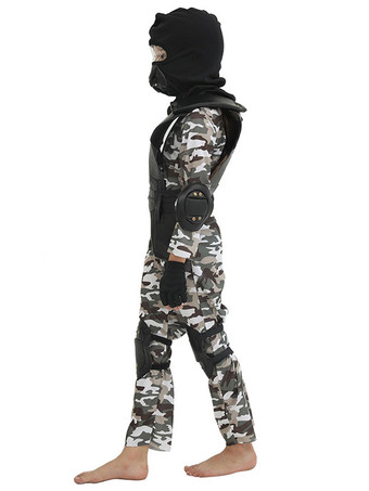 Costumes de Cosplay pour enfants CSGO Counter Strike Cosplay ensemble de 5 pièces Costume d'halloween pour enfants