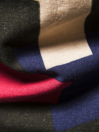 Camisa casual de hombre Cuello alto Camisas de hombre negras estampadas clásicas