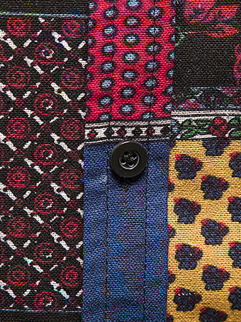 Casual Shirt For Men Turndown Collar Chic Geometric Black Men's Shirts