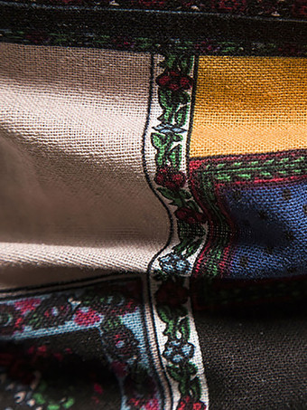 Casual Shirt For Men Turndown Collar Chic Geometric Black Men's Shirts