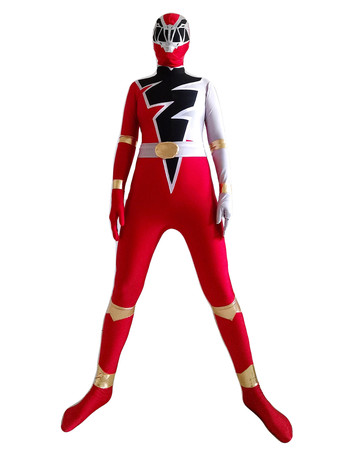 パワーレンジャー コスプレコスチューム レッドレンジャーチームリーダー