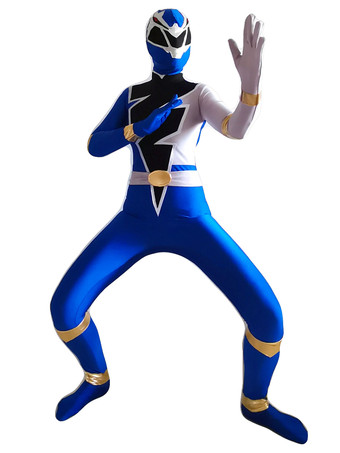 パワーレンジャー コスプレコスチューム ブルーレンジャー