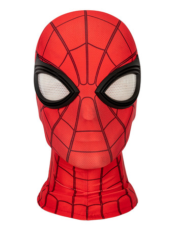 スパイダーマン コスチューム 大人用 ファー・フロム・ホーム レッド フルボディ キャットスーツ ゼンタイ ライクラ スパンデックス マーベル コスプレ衣装