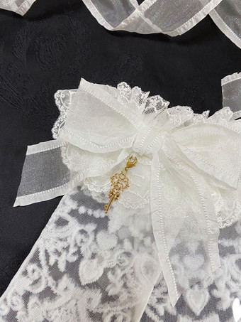 スチームパンクなロリータストッキングブラックレースアクセサリーポリエステルレースロリータソックス