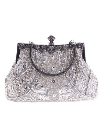 argent Sac à main de mariage