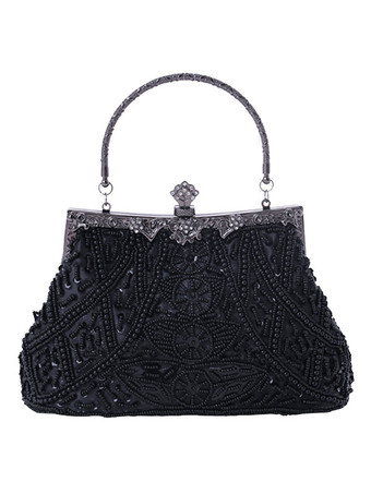 noir Sac à main de mariage