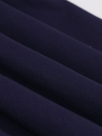 1950年代オードリー・ヘップバーン風　ヴィンテージドレス　ターンダウンカラー　半袖　二次会　お呼ばれ　発表会　ロカビリーワンピース