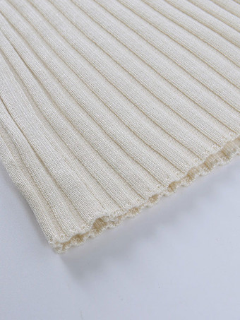 セーターカーディガンホワイトライクラスパンデックスボタン長袖ターンダウンカラーオーバーコート