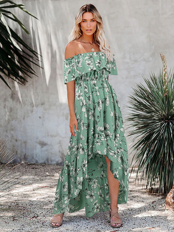 robe longue courte devant