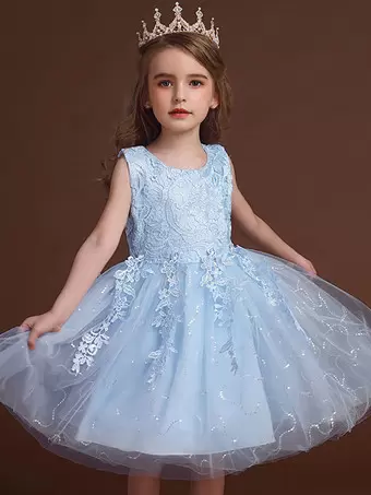 Knee Length Girls Pageant Dresses