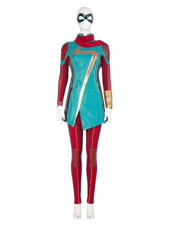Captain Marvel Costume Cosplay Leggings