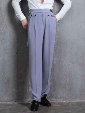 ライトグレー ラテンダンスコスチュームブラックユニセックスライクラスパンデックスパンツラテンダンサーダンスコスチューム