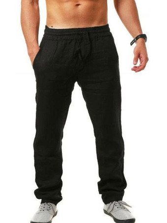 noir Pantalon Homme Chic Taille Naturelle Droite Kaki Pantalon Homme