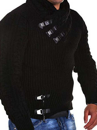 noir Pulls Homme Pulls Tricots Bijou Hiver Blanc Gris