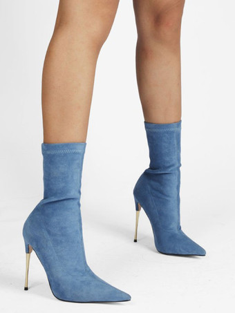 女性のハイヒール ソックス ブーツ