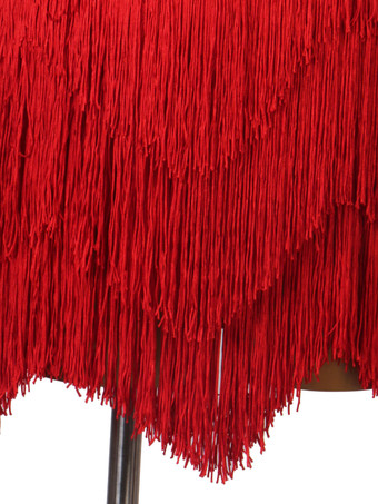 ラテンダンスドレス赤の女性のライクラスパンデックスドレスラテンダンサーのダンス衣装