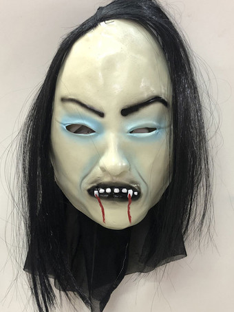 ハロウィン 大人の人間の顔の装飾のためのハロウィーンの怖いマスクポリエステル繊維の休日の装飾
