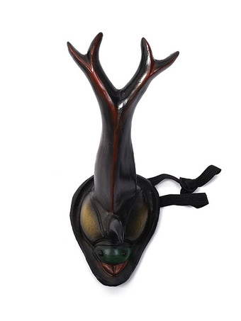 ブラック ハロウィン 大人のライトグレーのポリエステル繊維悪魔の帽子のハロウィーンの怖い装飾休日の装飾