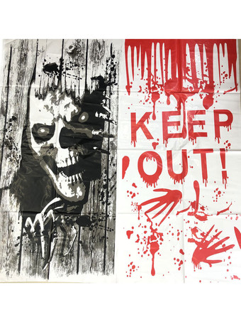 ブラック ハロウィーンの怖い装飾黒いポリエステル繊維の壁掛け休日の装飾