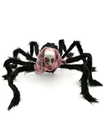 ピンクハロウィン ハロウィーンの動物の装飾赤いポリエステル繊維スパイダー小道具