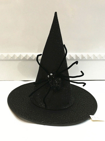 ブラック ハロウィン ハロウィーンの装飾赤いプラスチックの魔術師の帽子の休日の装飾
