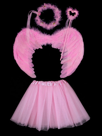 ピーチハロウィン ハロウィーンの装飾桃の帽子ポリエステル繊維の翼