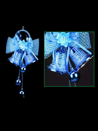 ブルー ハロウィーンの装飾赤いポリエステル繊維の蝶結び