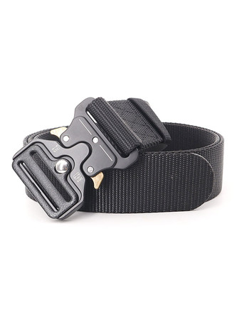 ブラック ファッションメンズベルトキャンバス