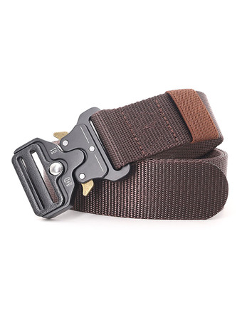 ブラウン ファッションメンズベルトキャンバス