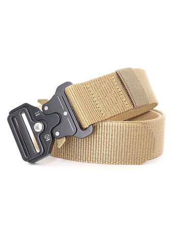 カーキ ファッションメンズベルトキャンバス