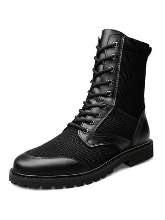 Mens mid sale high boots