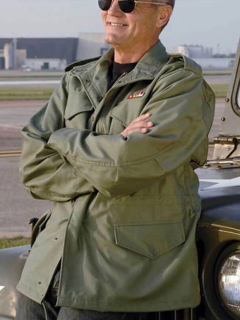 メンズジャケットジッパーポリエステルスマート