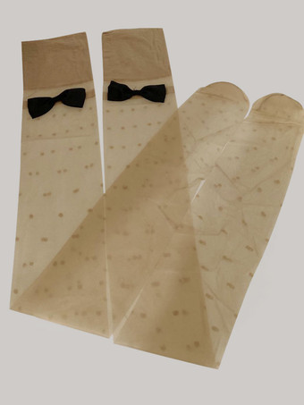 肌色女性のためのホーザリーブラックシアーカットアウトナイロンセクシーホーザリー