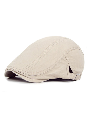 ライト アプリコットメンズハットポリエステルクラシックアプリコットハット