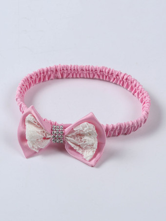 Robe baptême robe cérémonie fille décoré de noeud