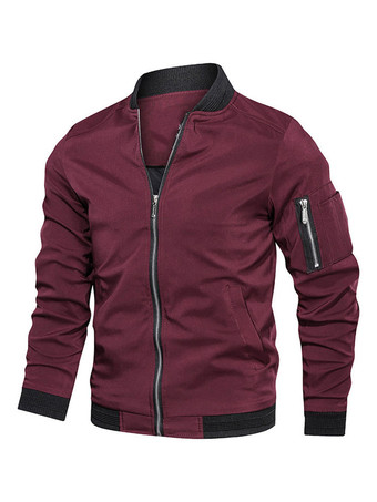 ワインレッド メンズジャケット＆コートメンズジャケットメンズカジュアルダークネイビーダークネイビーアメージング