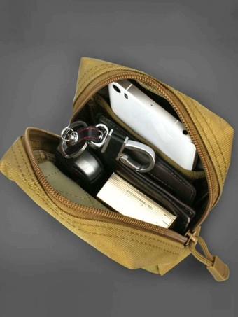 男性バッグナイロンカーキバックパック