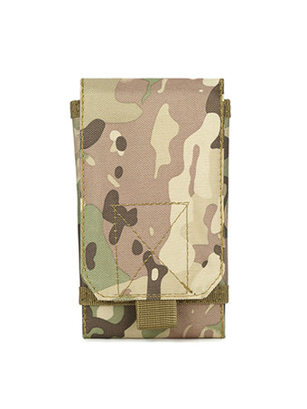 グリーン 男性バッググレーナイロン迷彩ウエストバッグ