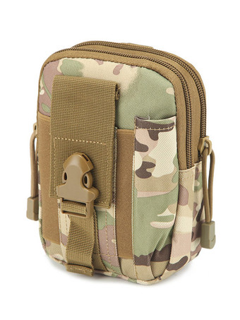 迷彩色アウトドアスポーツウエストバッグ メンズ 携帯電話バッグ ベルト着用 ランニングバッグ ミリタリーファンベルト 小型ウエストバッグ