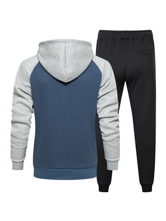 Traje de manga larga con capucha para hombre