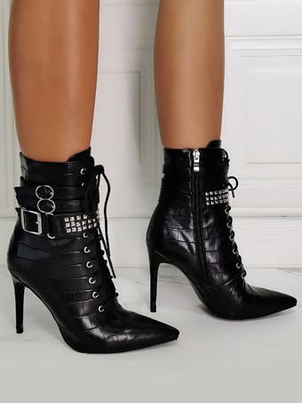 Stiletto retailer booties