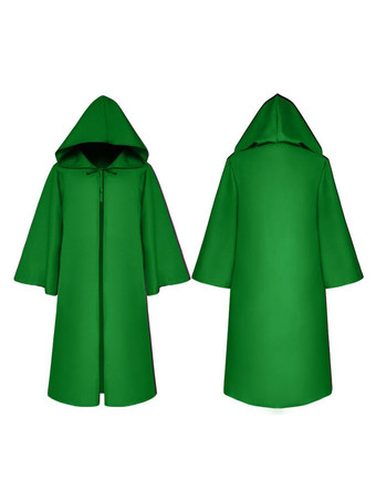 男性クリスマスポンチョブルゴーニュマントポリエステルクリスマスハロウィンホリデーコスチューム