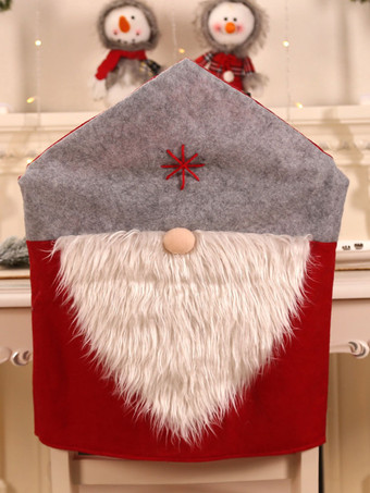 グレイ灰色のクリスマス帽子ポリエステル繊維赤いクリスマスホリデーコスチューム