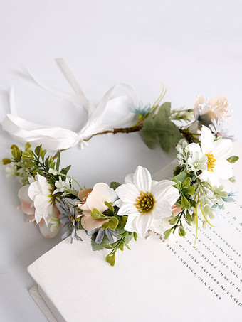 vert clair Couronne de fleur de mariage accessoire de mariage