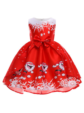 レッド クリスマスのためのパーティードレス