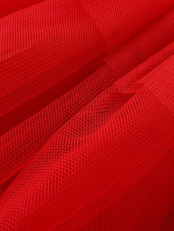 クリスマスの赤いポリエステル繊維のチュニックドレスクリスマスホリデーパーティードレス