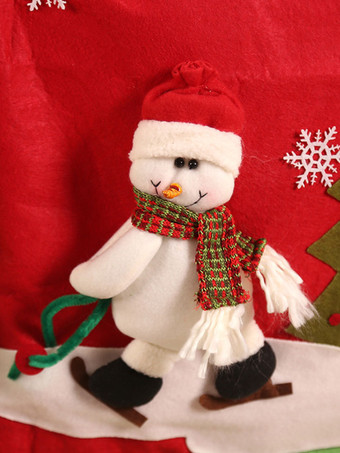 グリーンクリスマスチェアカバーポリエステルファイバークリスマスホリデーコスチューム