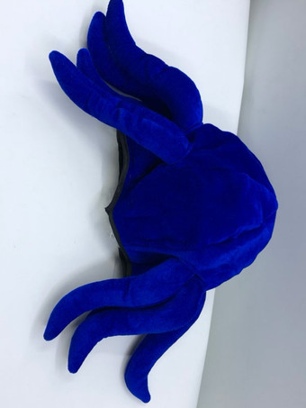 カーニバルキャップユニセックスロイヤルブルータコキャップコスチュームアクセサリー