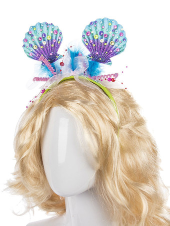 女性のためのヘッドバンドプラスチックヘアバンドマルディグラヘアアクセサリー